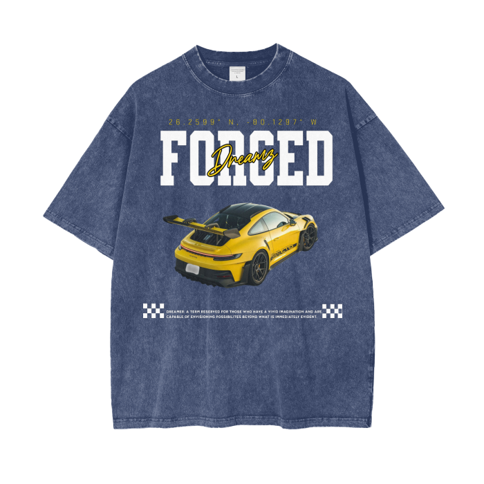 Acid Wash Oversize T-Shirt - 250 GSM