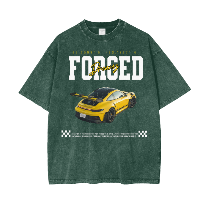 Acid Wash Oversize T-Shirt - 250 GSM