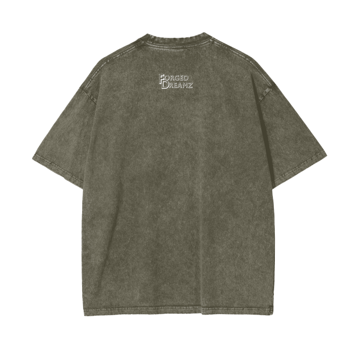 Acid Wash Oversize T-Shirt - 250 GSM