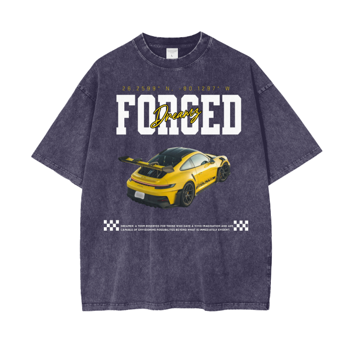 Acid Wash Oversize T-Shirt - 250 GSM